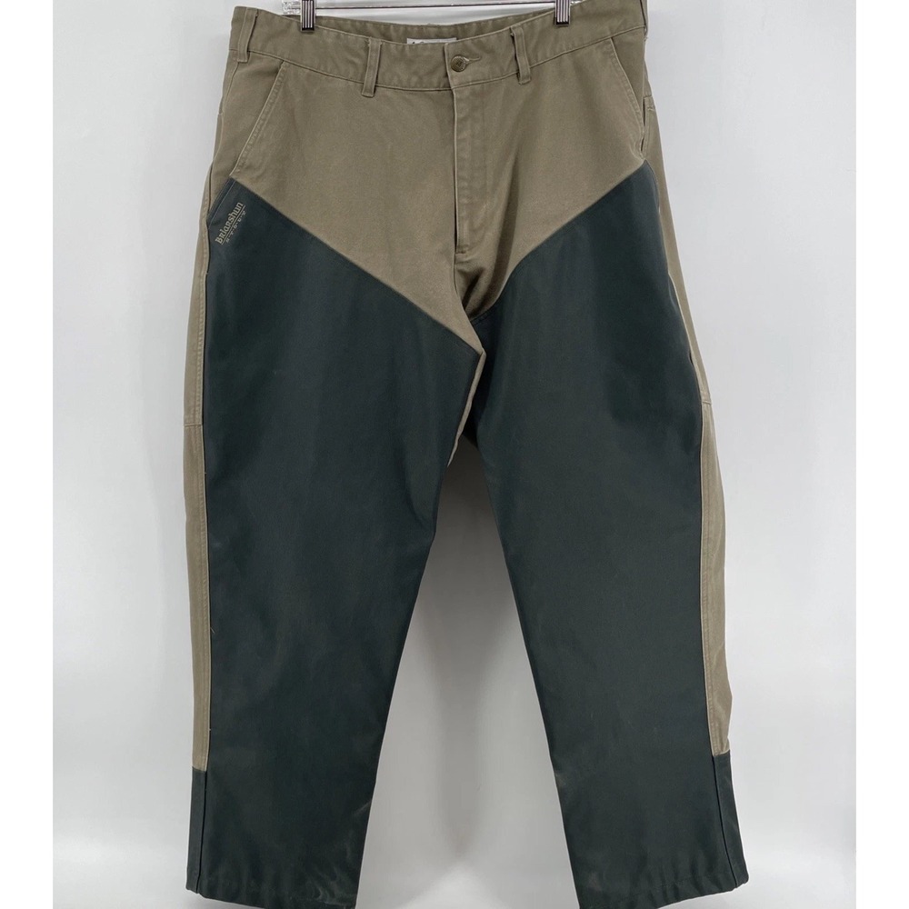 COLUMBIA BRIARSHUN STOUT HUNTING PANTS Men's 38x 31* Dark Tan Black Outdoors